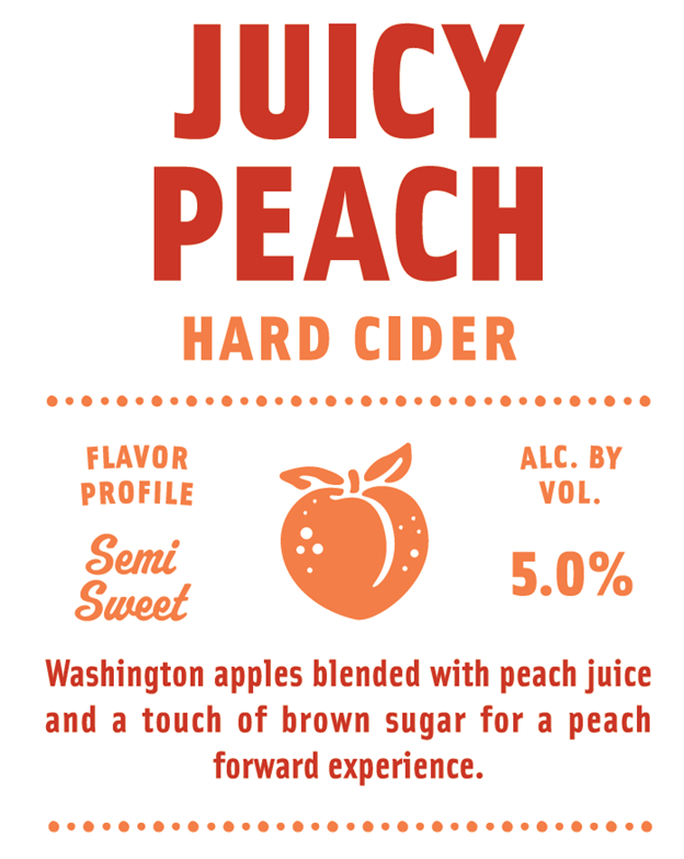 Juicy Peach Hard Cider — Locust Cider
